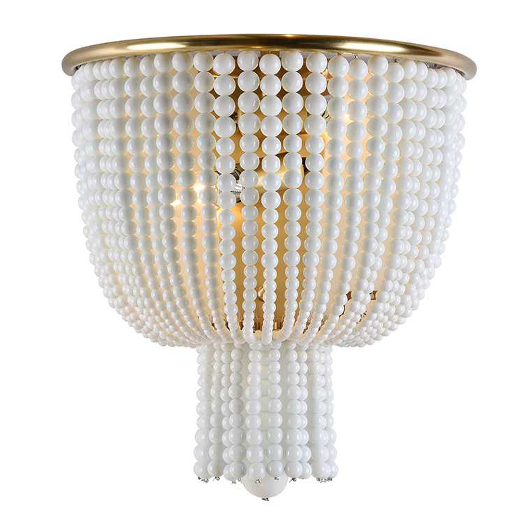 Настенный светильник Newport 3132/A Brass/White