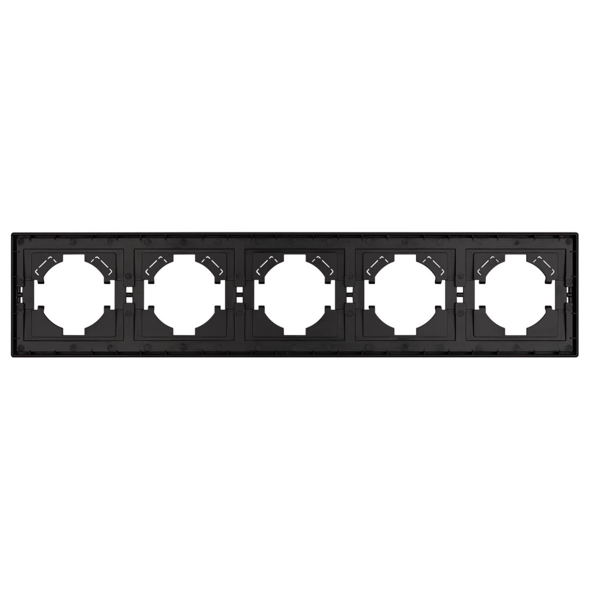 Рамка пластиковая на 5 постов Arlight FRM-TENDO-SFPL-5-GR 054659