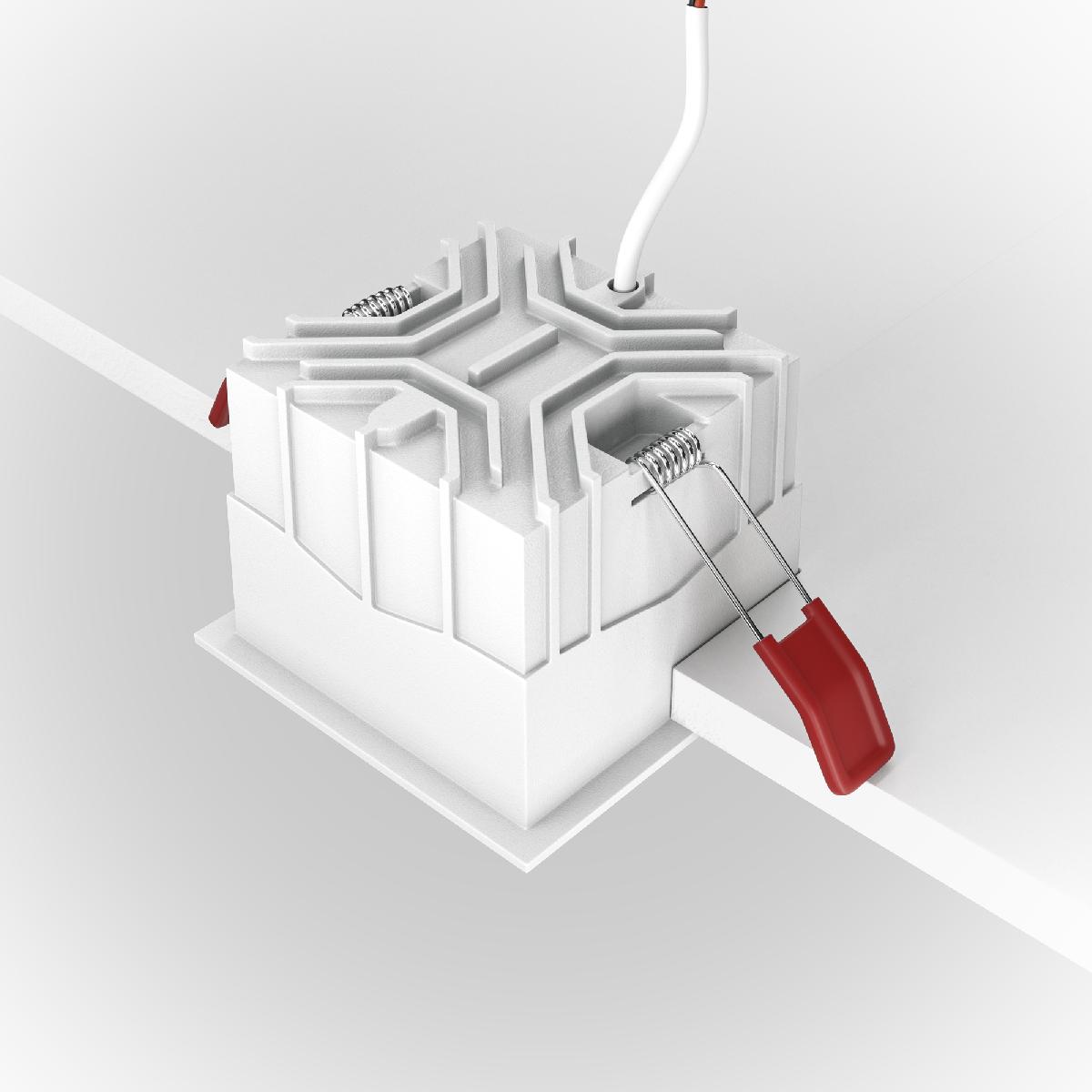 Встраиваемый светильник Maytoni Technical Alfa LED DL043-01-15W4K-SQ-WB