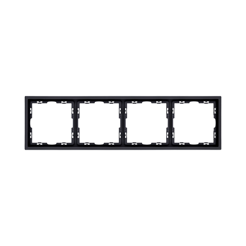 Рамка 4-постовая, черный матовый Kollinger Eclipse EC4BK