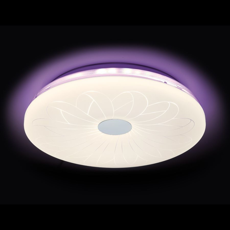 Потолочный светодиодный светильник Ambrella Light Orbital Design F78 PU 80W D420
