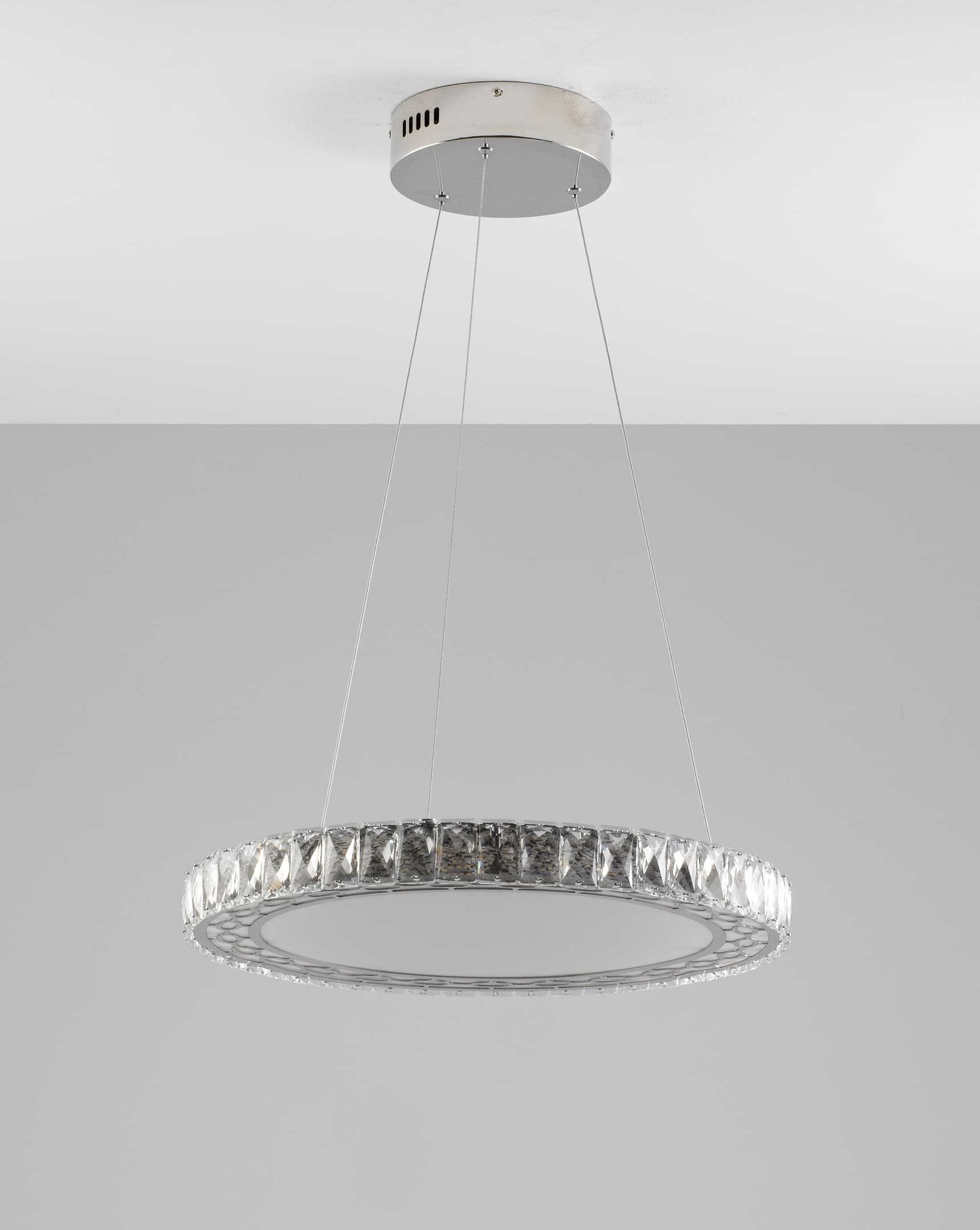 Подвесная светодиодная люстра Moderli Ice V1600-PL