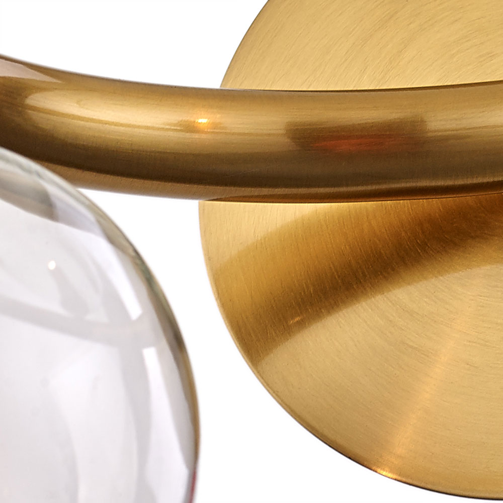 Прозрачное бра Arte Lamp Albus A7780AP-2AB