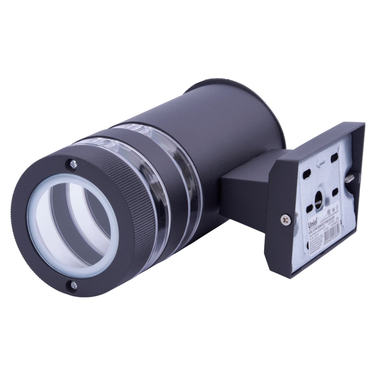 Уличный настенный светильник Uniel UUL-S19A 60W/E27 IP65 BLACK UL-00012920