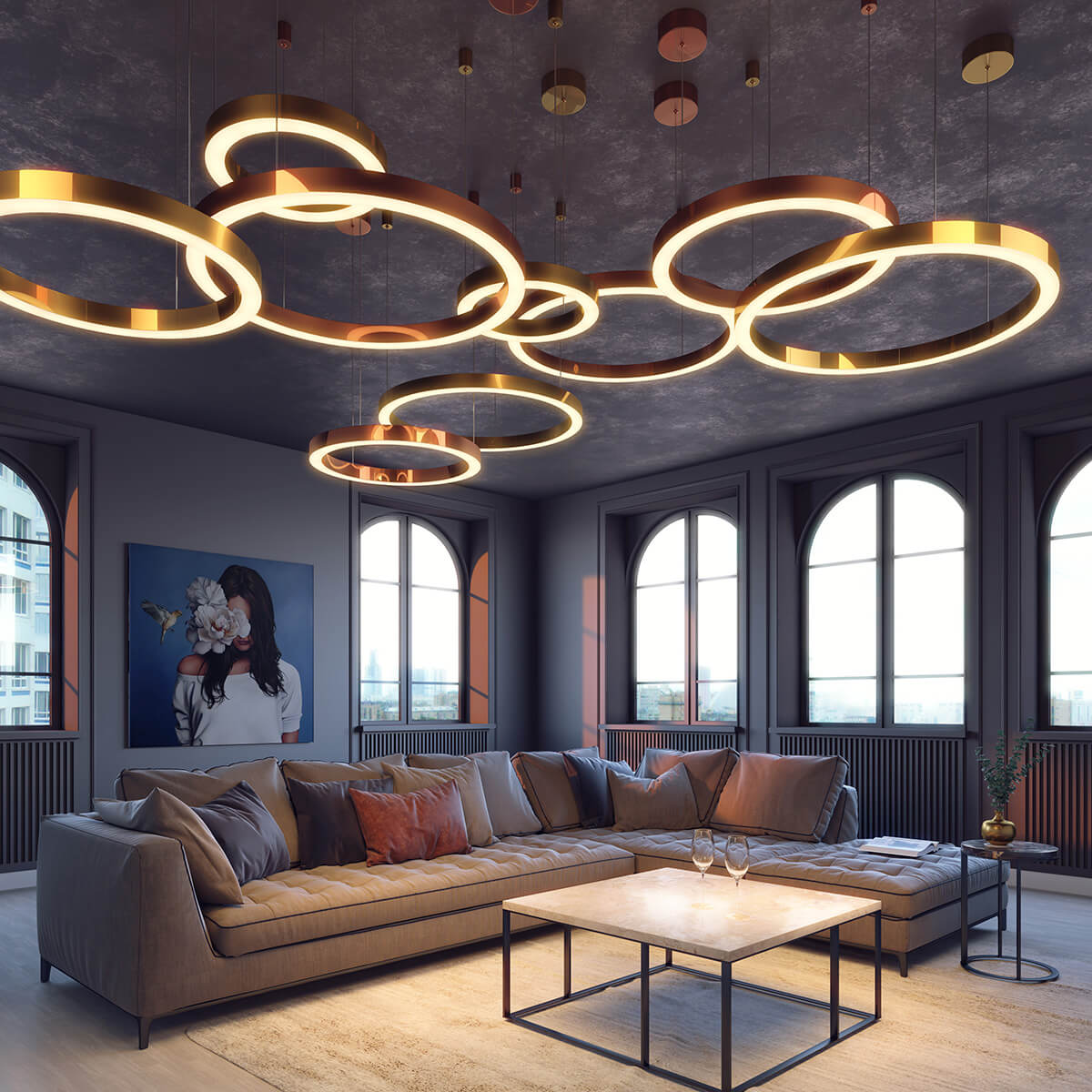 Подвесной светильник Odeon Light 3885/25LA