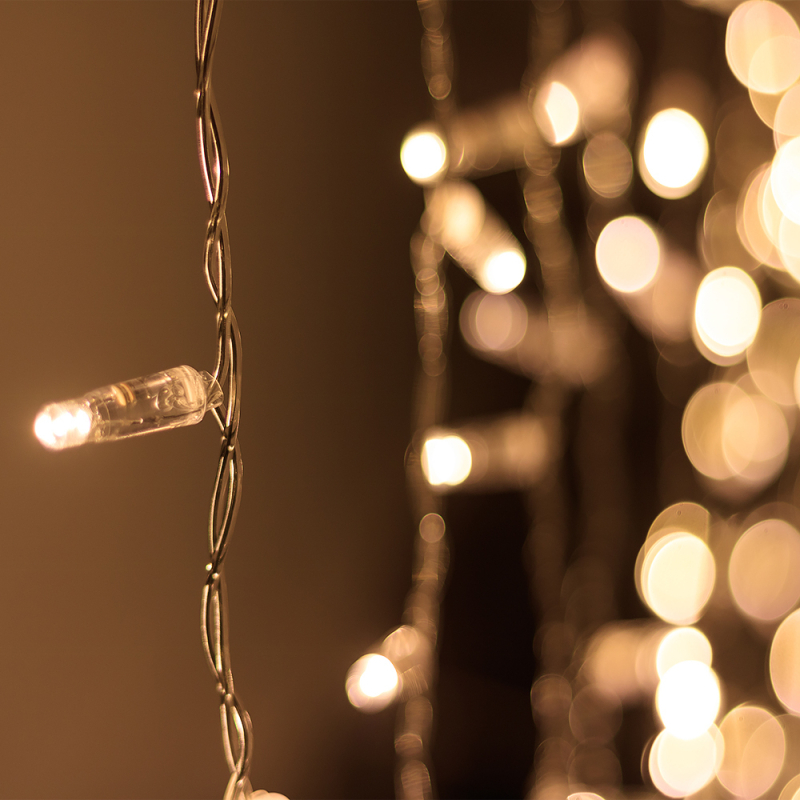 Светодиодная гирлянда Arlight ARD-Curtain-Classic-2000x6000-Clear-1500LED-Waterfall Warm 024873
