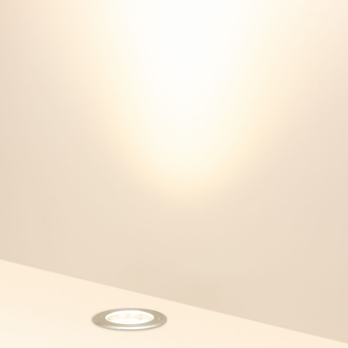 Ландшафтный светильник Arlight LTD-DAFNA-GROUND-R160-16W Warm3000 (SL, 20 deg, 230V) (IP67 Металл) 061194