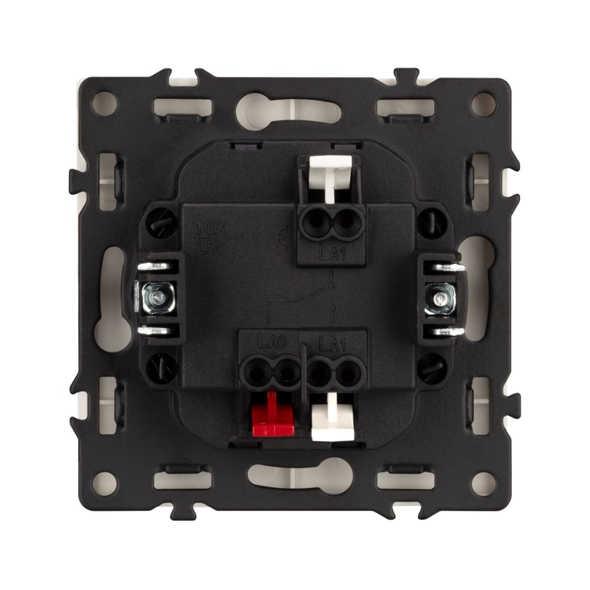 Механизм выключателя одноклавишный проходной Arlight SWT-NOBE-MKP1-SFPL-GD (230V, 10A) 054247