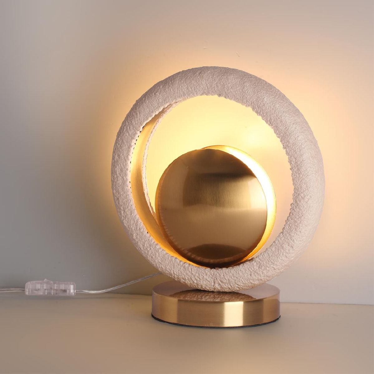 Настольная светодиодная лампа Odeon Light Hightech Saturn 5443/1T