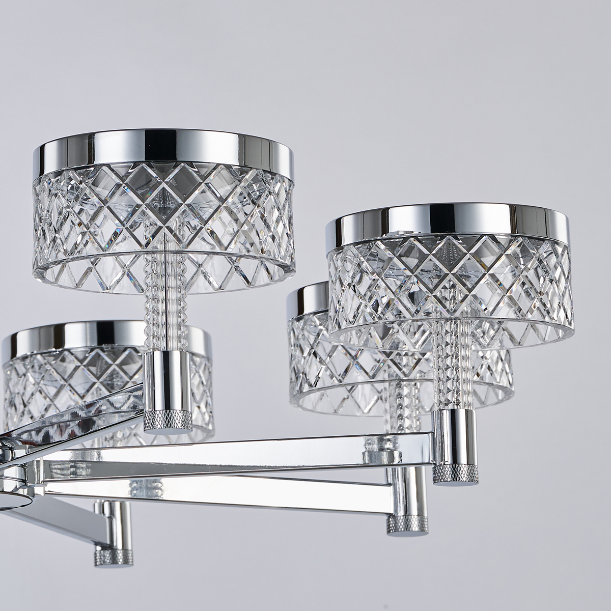 Подвесная люстра Delight Collection MD21020075 MD21020075-8A chrome