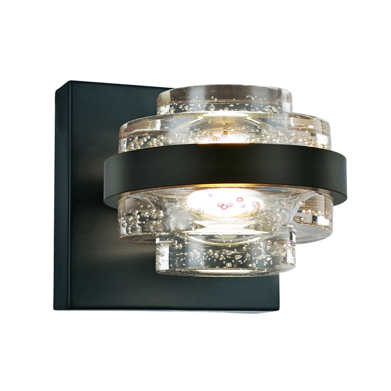 Прозрачное бра Delight Collection MD22030002 MB22030002-1A black/clear