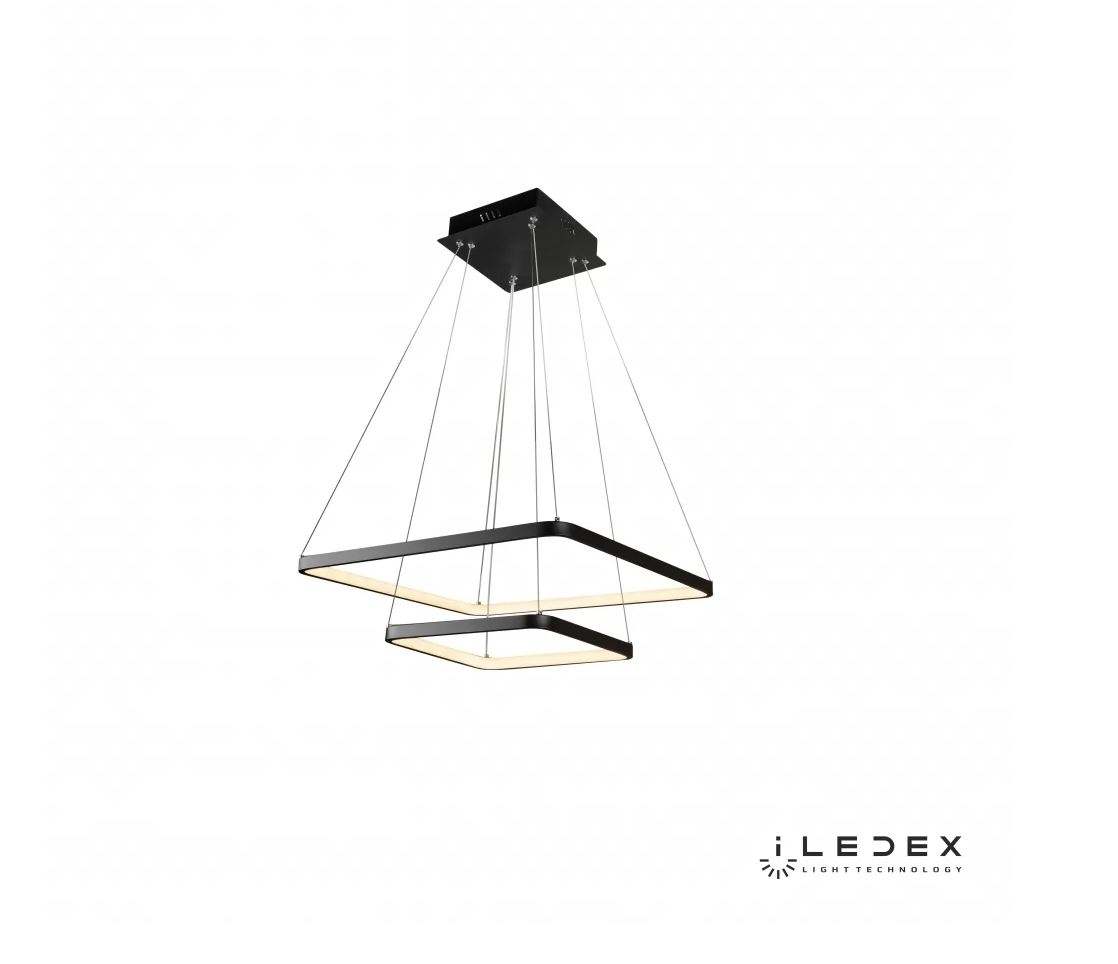 Подвесная люстра iLedex Venus 8153-500+300-D-T BK