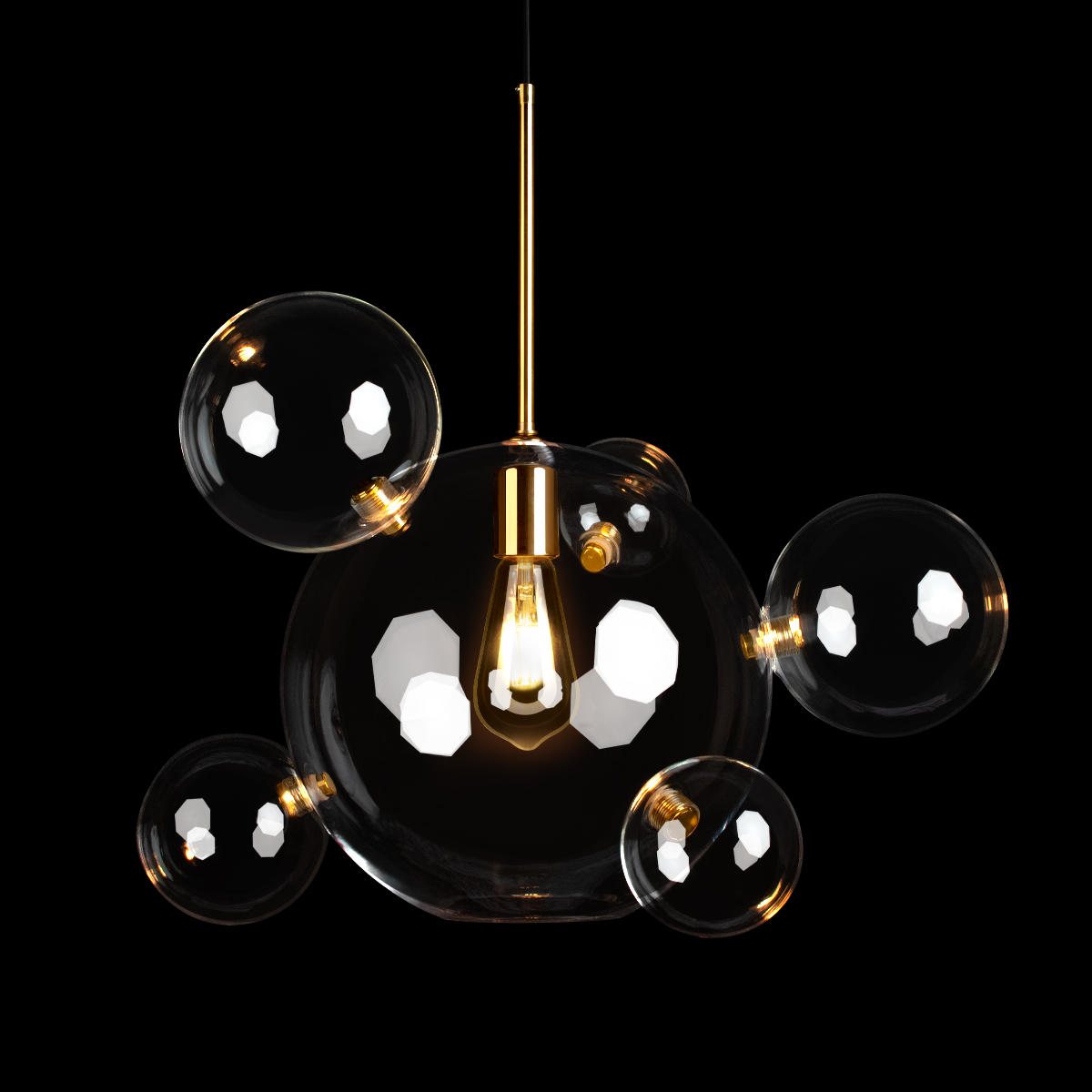 Подвесной светильник в виде шариков Loft IT Bolle 2034-P6