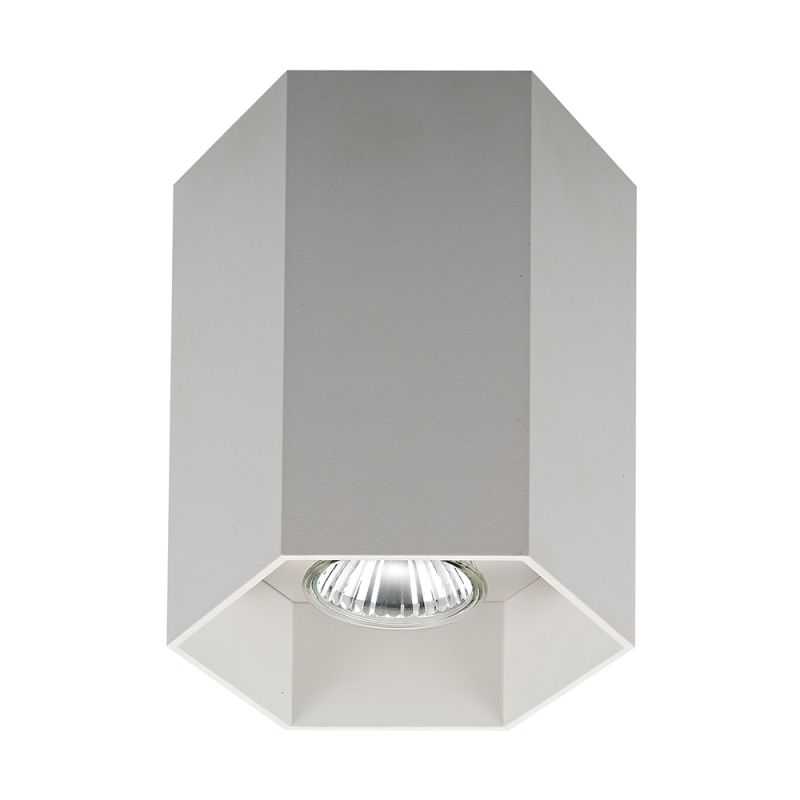 Потолочный светильник Zumaline POLYGON CL 1L 20067-WH