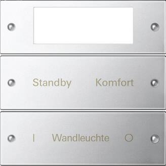 Набор клавиш Gira System 55 3шт хром 2142610