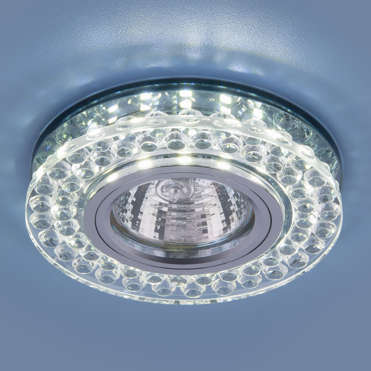 Встраиваемый светильник Elektrostandard 8381 MR16 CL/SBK прозрачный/дымчатый 4690389098321