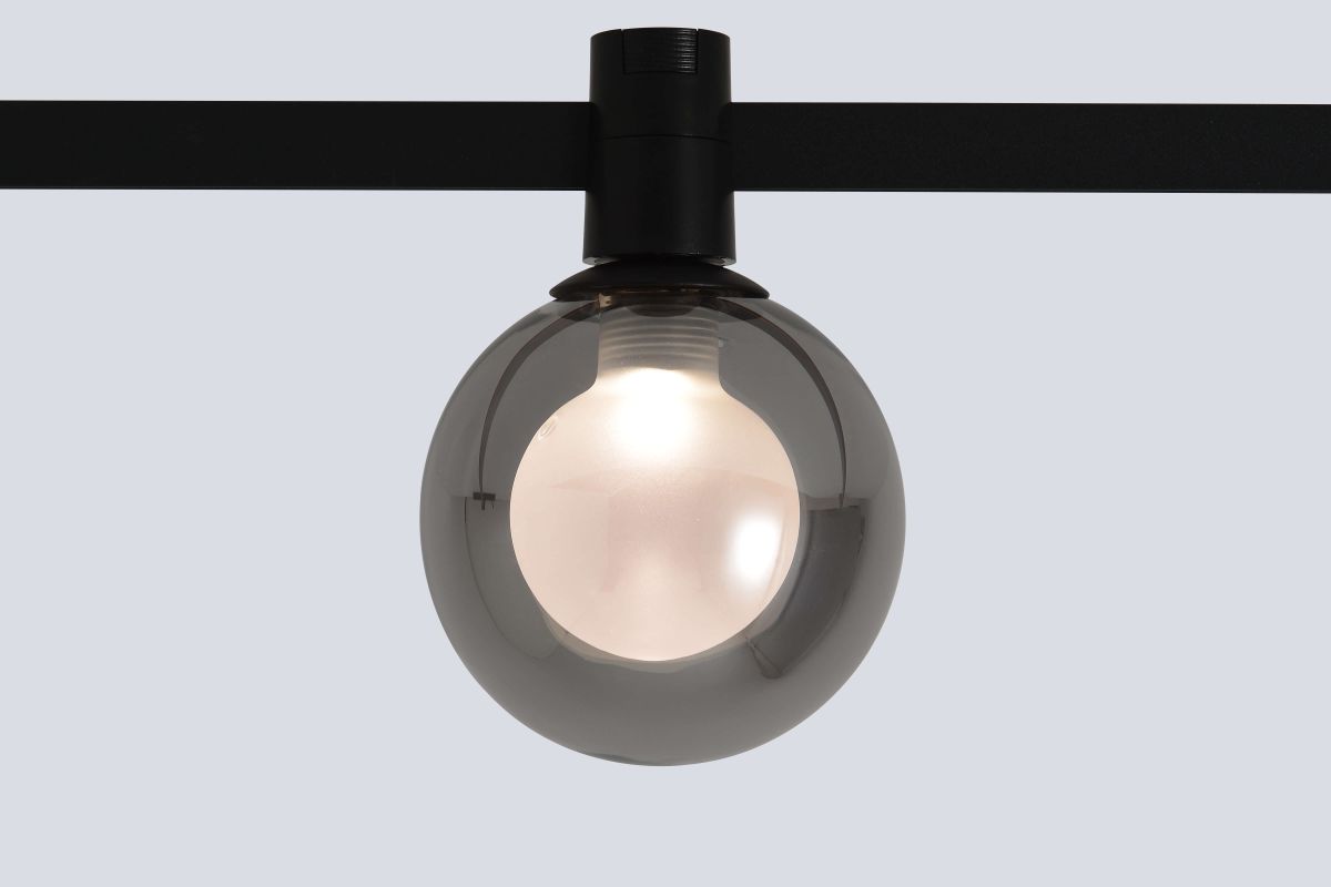 Трековый светильник для гибкой магнитной системы Crystal Lux Trace 48V CLT 0.37 004 5W BL SMART