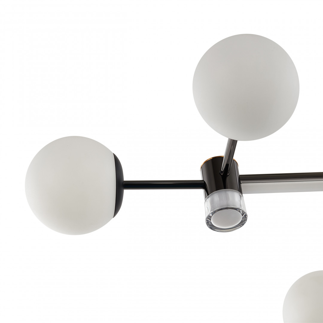 Подвесной светильник Arte Milano Ferrara 277010/8 BK/GD