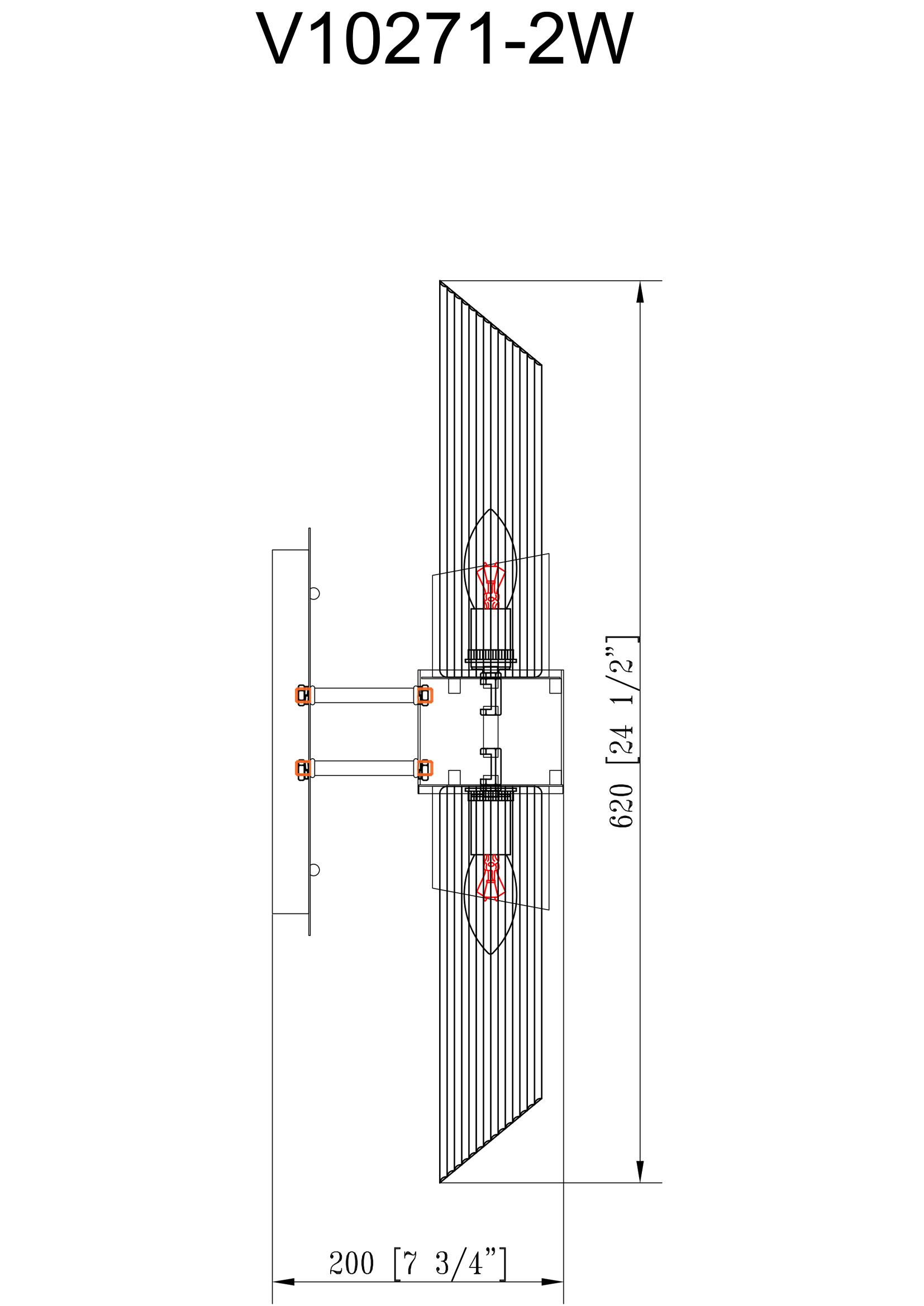Бра Moderli Strict V10271-2W в Москве