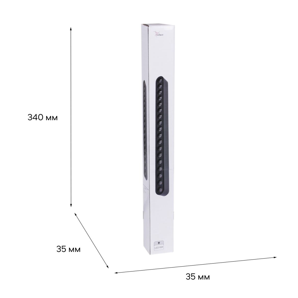 Трековый магнитный светильник (CCT+SMART) Reluce 13002-9.3-001UR magnetic LED16W BK CCT+SMART