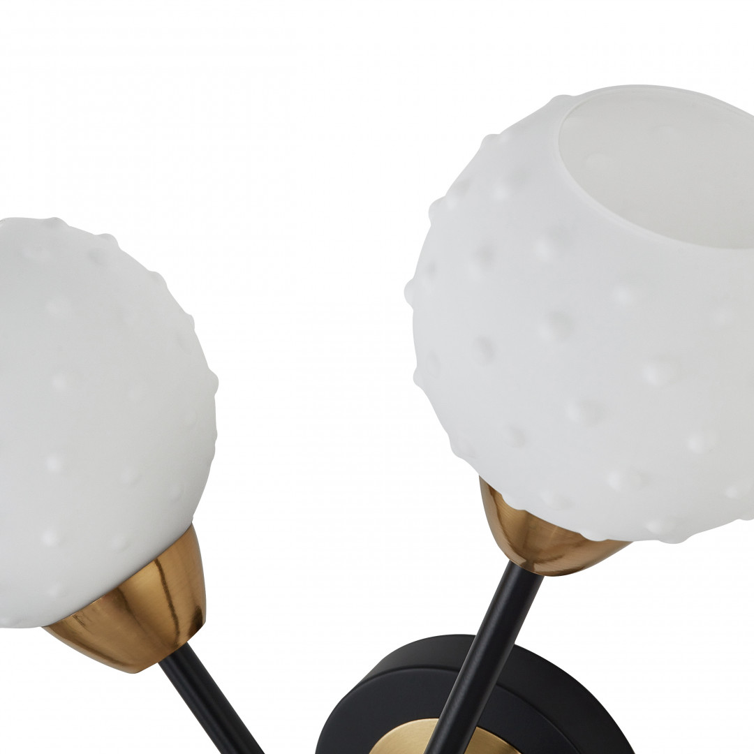 Бра Arte Milano Neapolis 278408/2B BK/GD