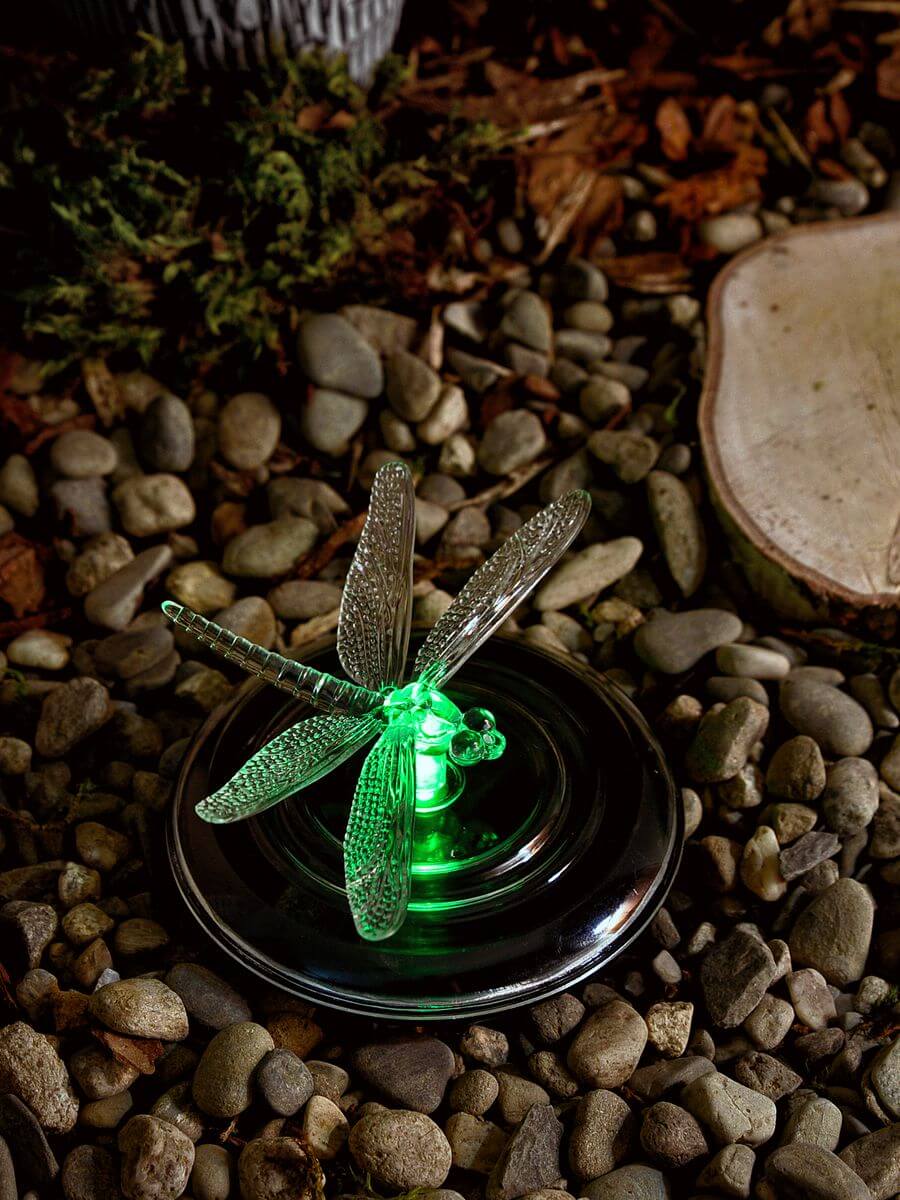 Светильник на солнечных батареях (07293) Uniel USL-S-106/PT075 Magic Dragonfly