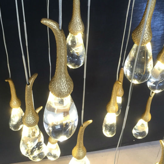 Подвесной светильник Delight Collection Seed OMG07287-7 gold