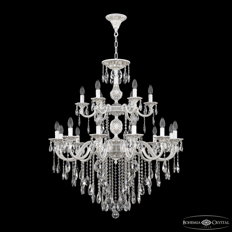 Подвесная люстра Bohemia Ivele Crystal AL78101/12+6/300/2D B WMG