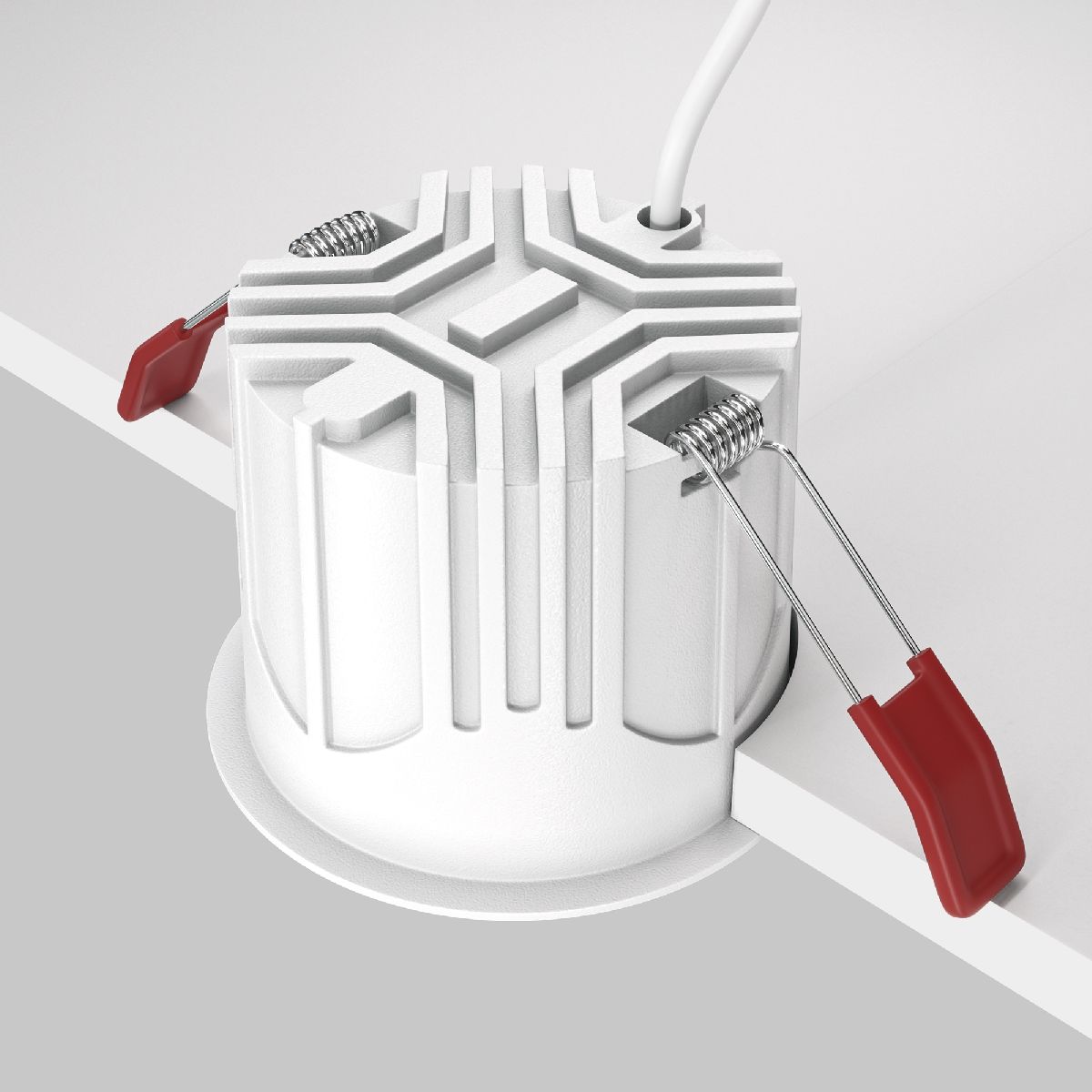 Встраиваемый светильник Maytoni Technical Alfa LED DL043-01-15W3K-RD-WB