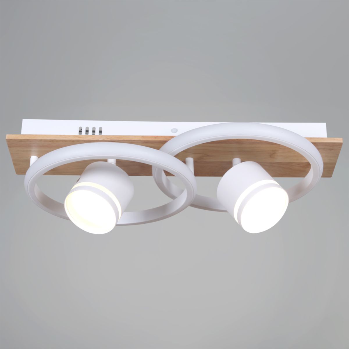 Потолочный светильник Reluce 29560-0.3-2+2 WH+WOOD