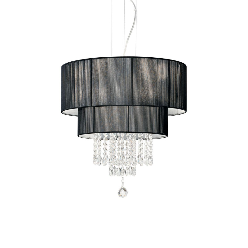 Подвесная люстра Ideal Lux Opera SP4 Nero 182193