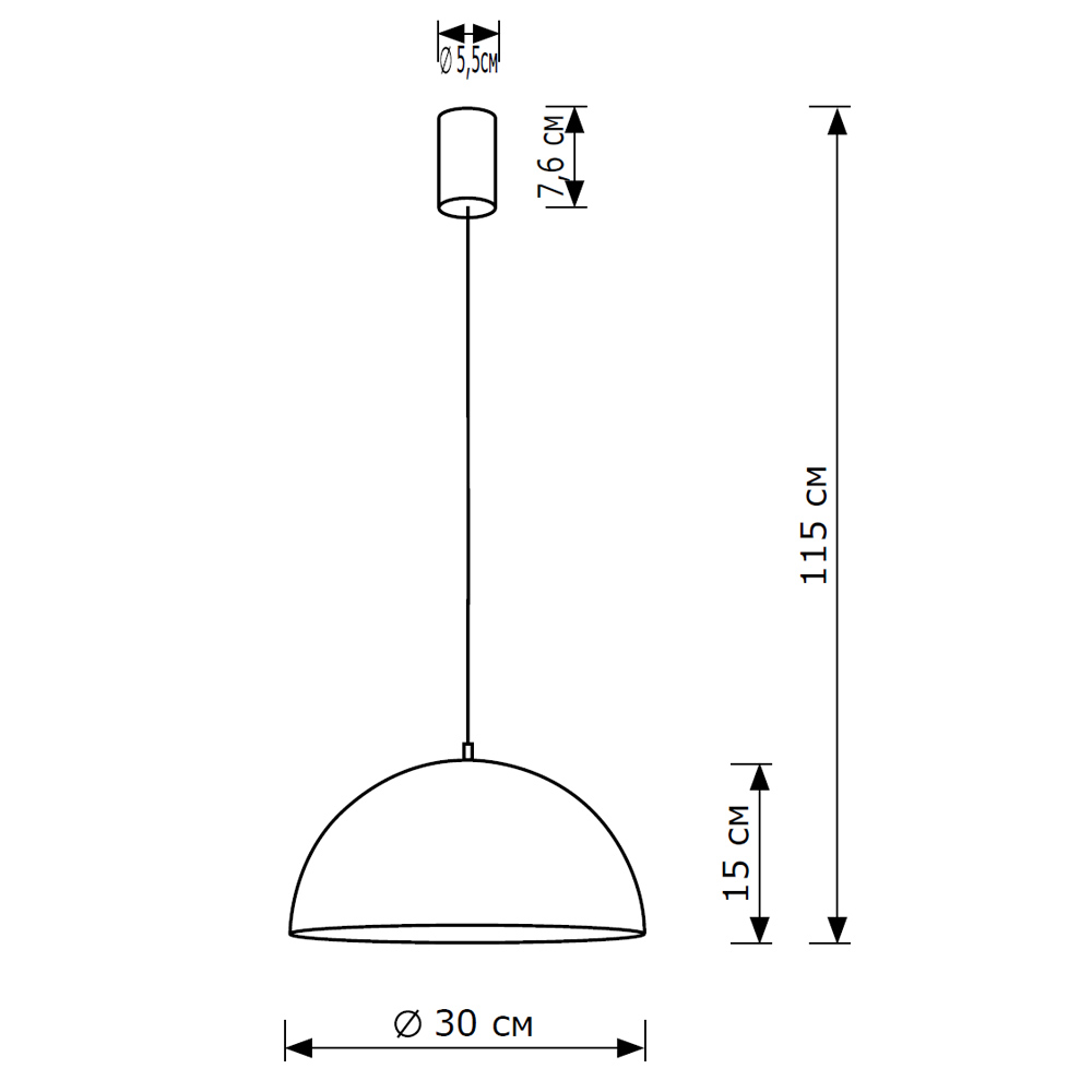 Подвесной светильник LightHall Aurora 30 LH032026
