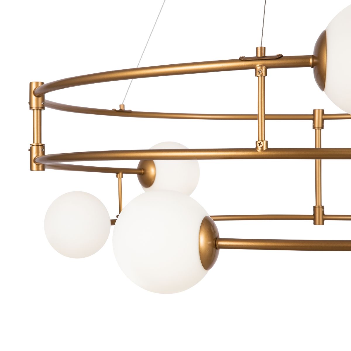 Подвесная люстра шар Maytoni Balance MOD317PL-06G