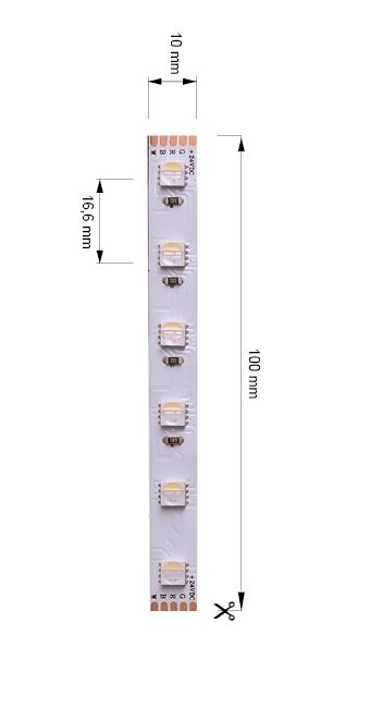 Светодиодная лента Deko-Light 24В 5050 70Вт RGB+3000K 5м IP20 840236