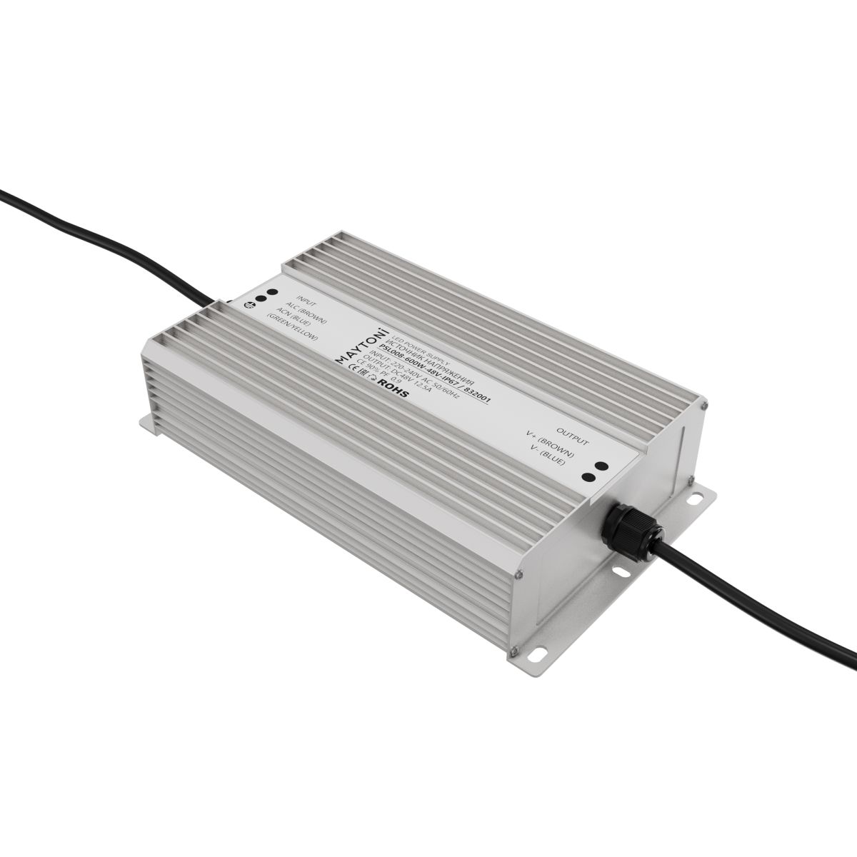 Блок питания Maytoni Led Strip PSL008 48В 600Вт IP67 832001
