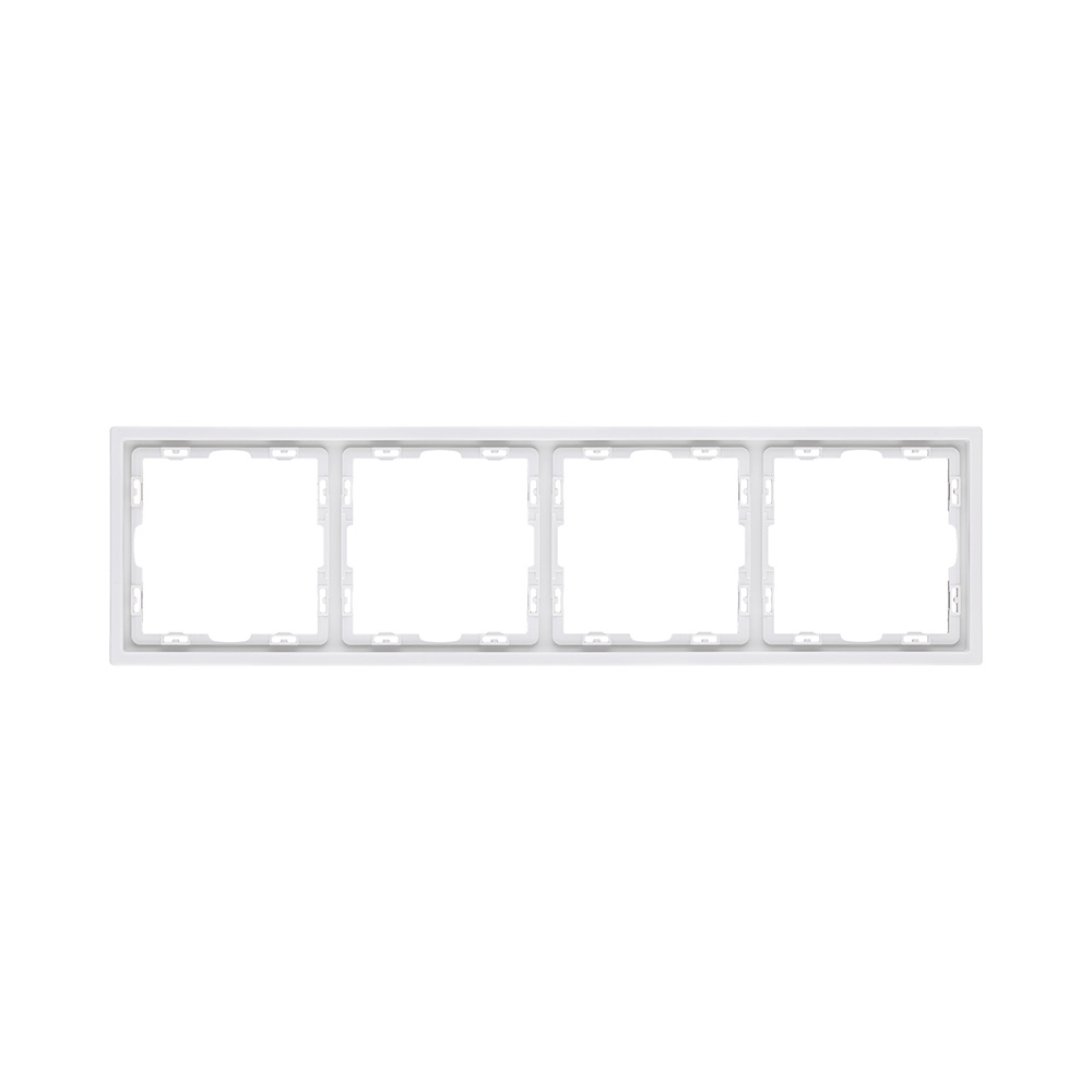 Рамка 4-постовая, белый матовый Kollinger Eclipse EC4WH