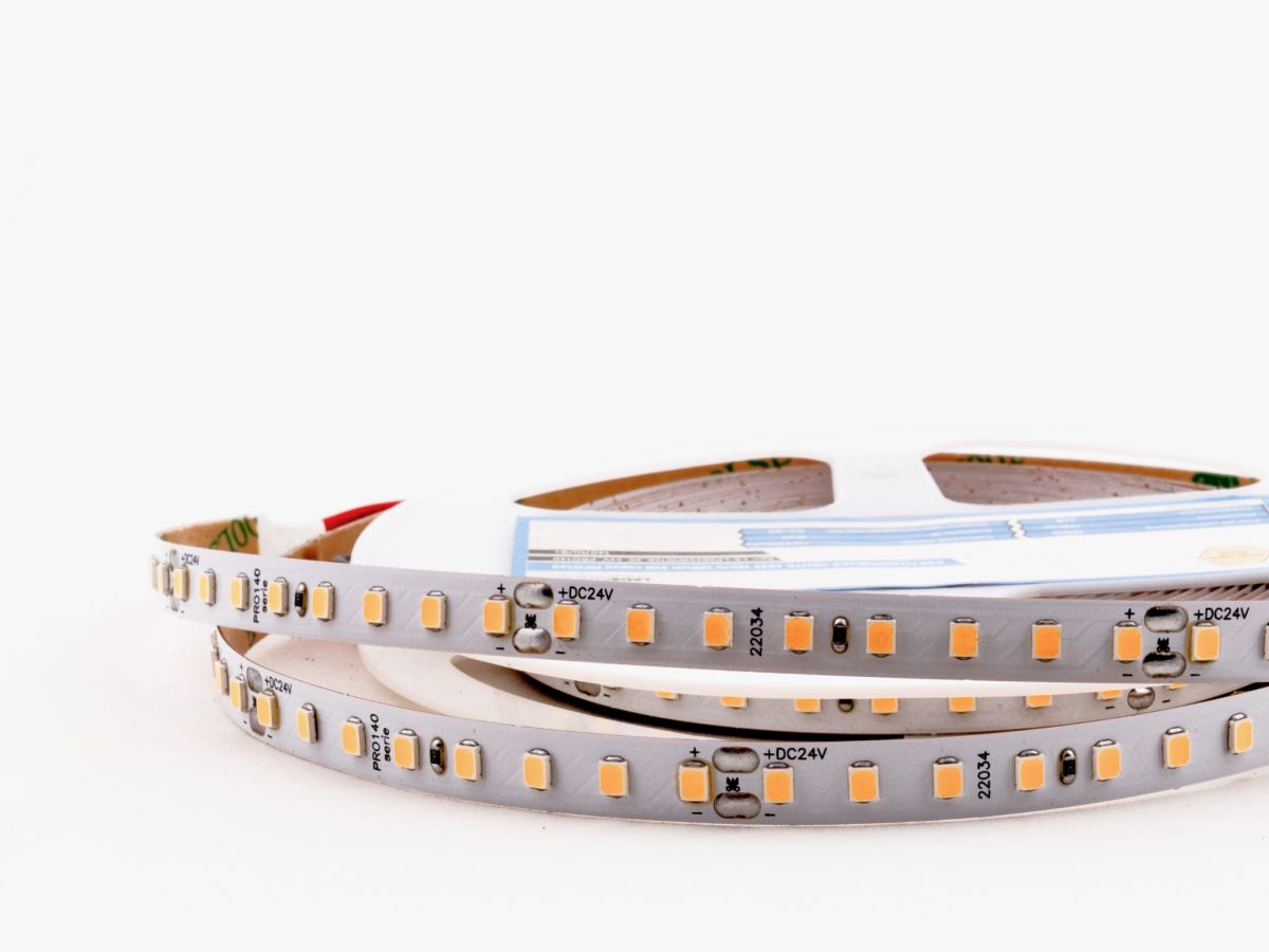 Светодиодная лента LEDS POWER 2835 128/м (12Вт/м) 24В теплая, серия ПРО140 005188