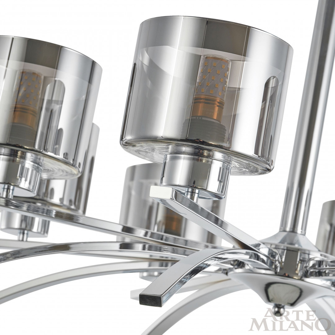 Подвесная люстра Arte Milano Neapolis 278207/8 Ni