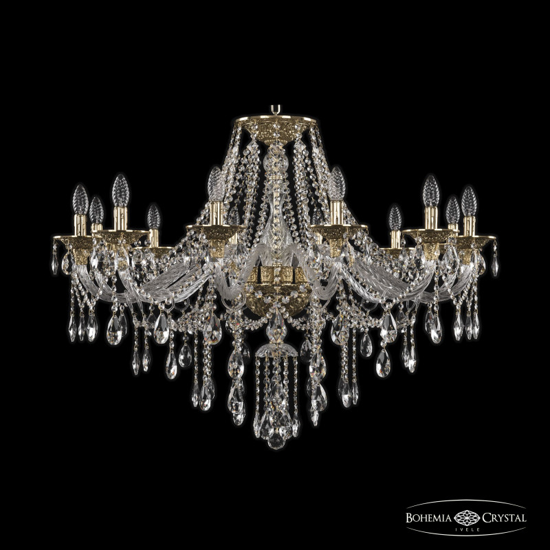 Подвесная люстра Bohemia Ivele Crystal 16115/12/360 G