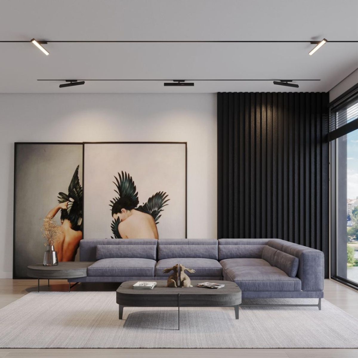 Трековый однофазный светильник с переключателем цв. температуры Novotech Port Stratus 359779