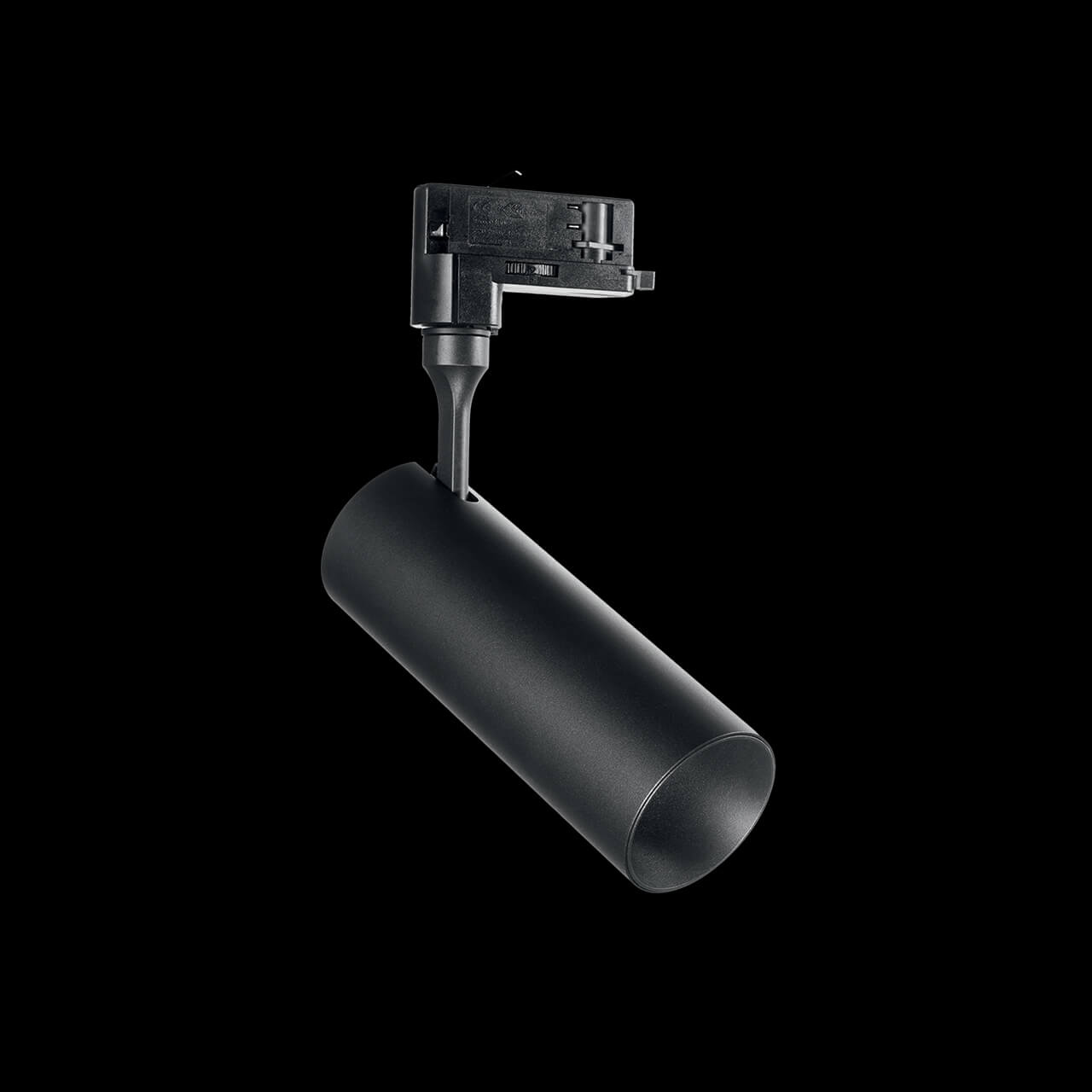 Трековый светодиодный светильник на потолок Ideal Lux Smile 15W Cri80 50 4000K Black 189963