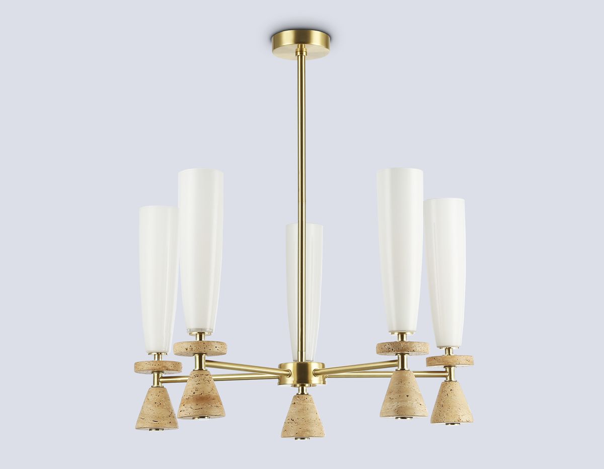 Люстра на штанге Ambrella Light High Light Ceramo Modern LH75371