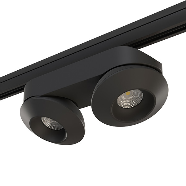 Трековый светильник Lightstar Track 3 black A3T051327
