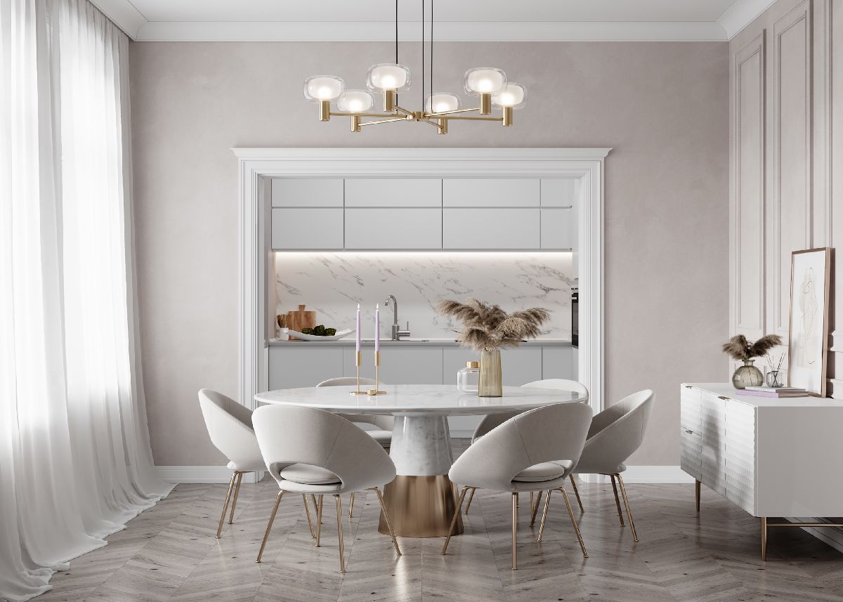 Подвесная люстра Maytoni Vision MOD411PL-06G