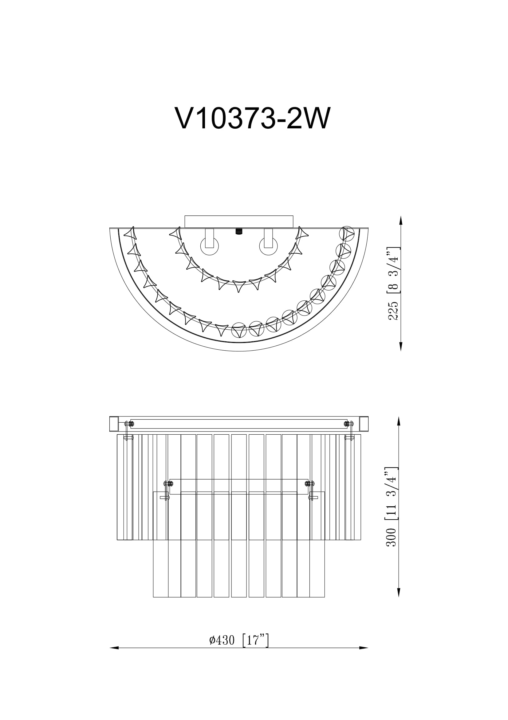 Настенный светильник Moderli Avista V10373-2W в Москве