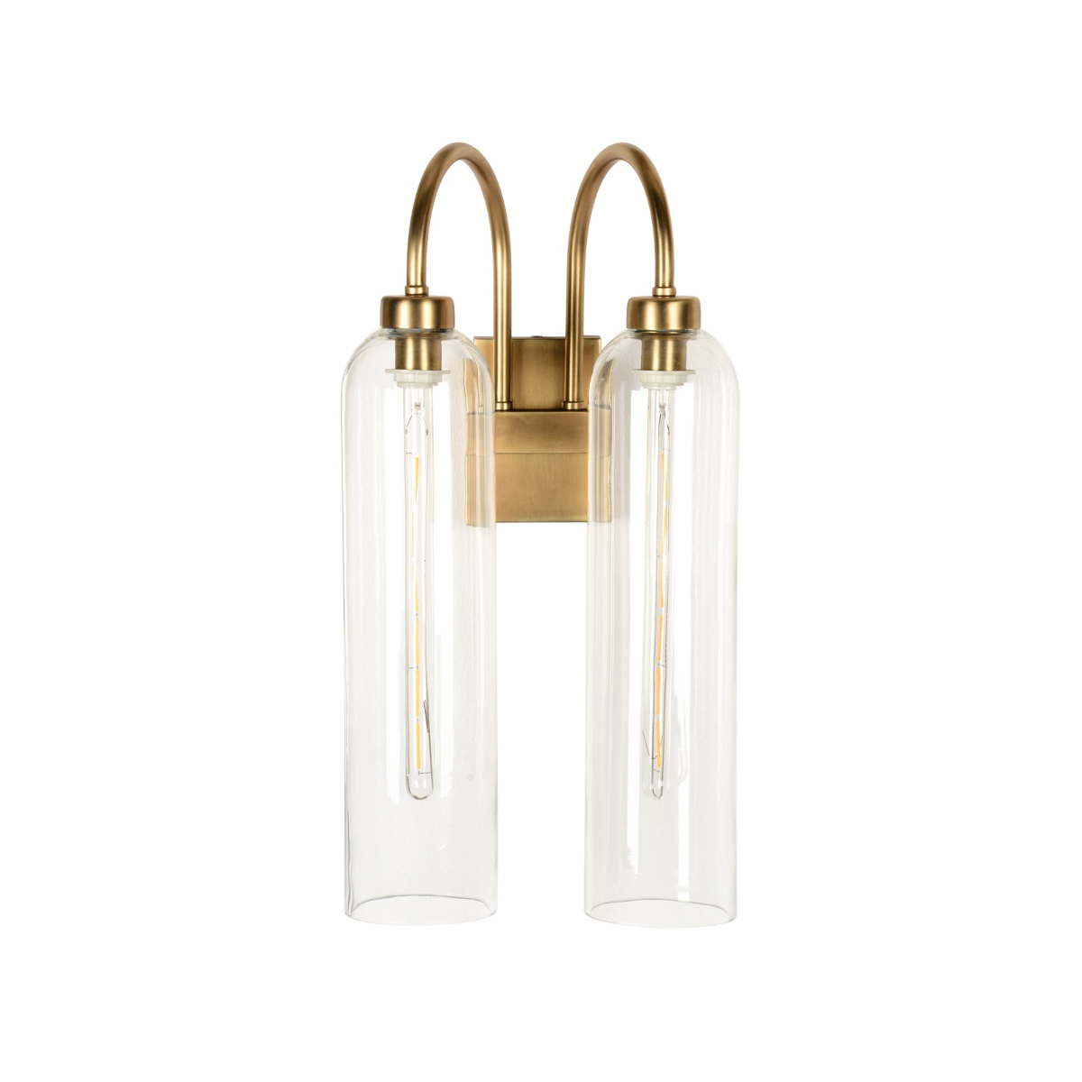 Бра DeLight Collection Wall lamp BRWL7023 antique brass