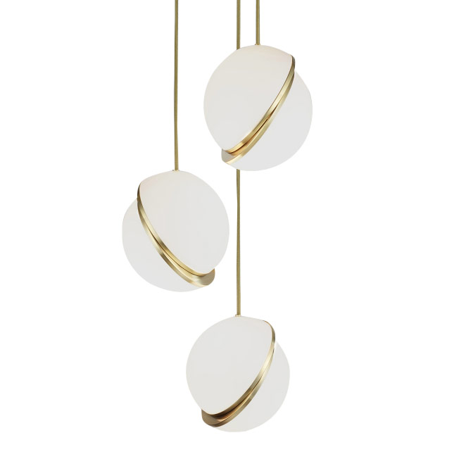 Подвесной светильник DeLight Collection Crescent 9182S/3S brass