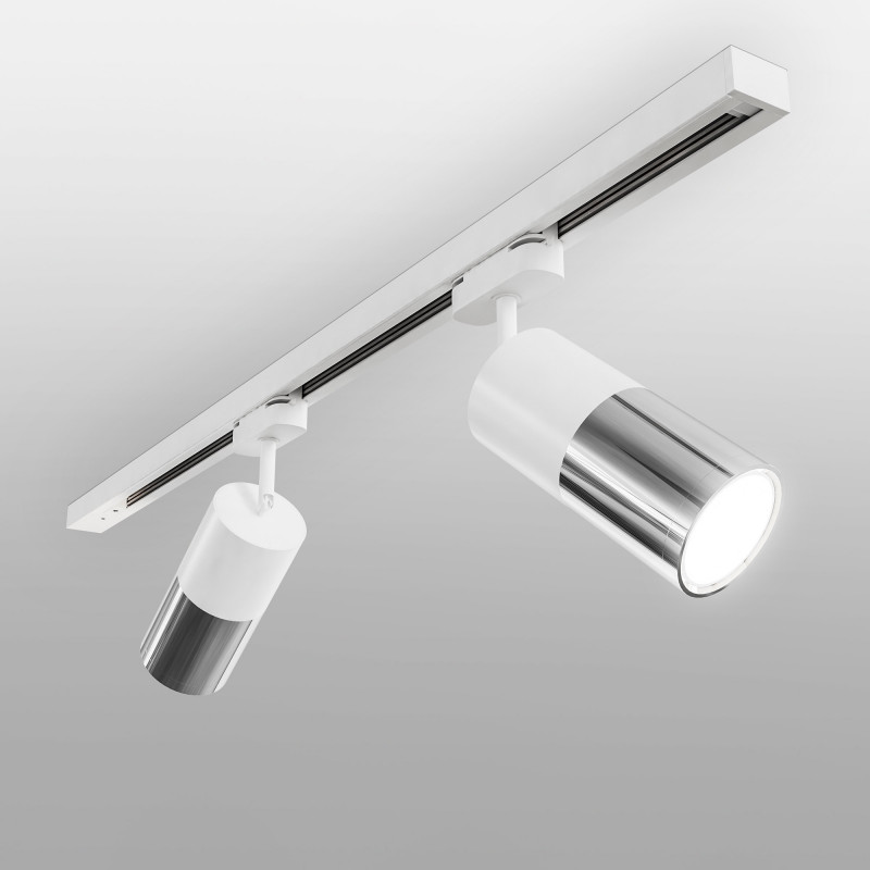 Трековый светильник Elektrostandard LTB27 / Avantag Белый матовый/хром 6W 4200K 4690389146275
