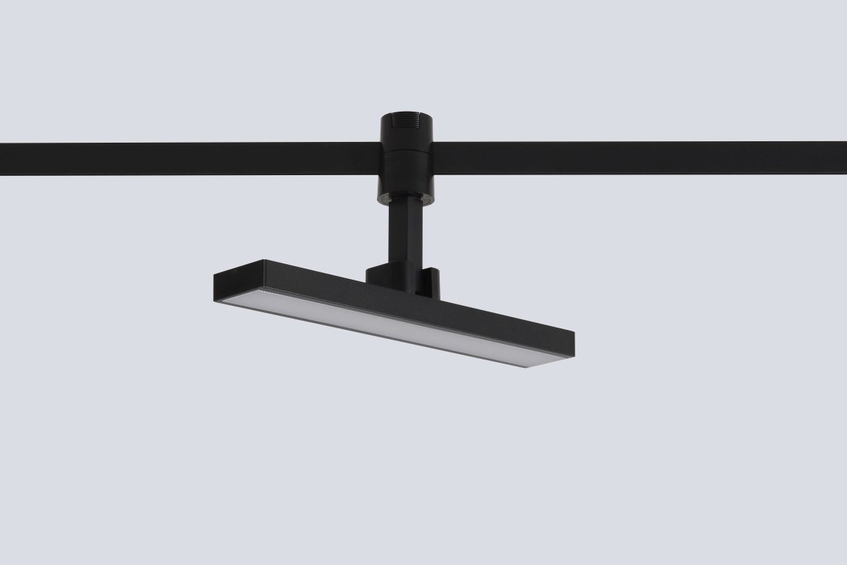 Трековый светильник для гибкой магнитной системы Crystal Lux Trace 48V CLT 0.37 001 10W BL SMART