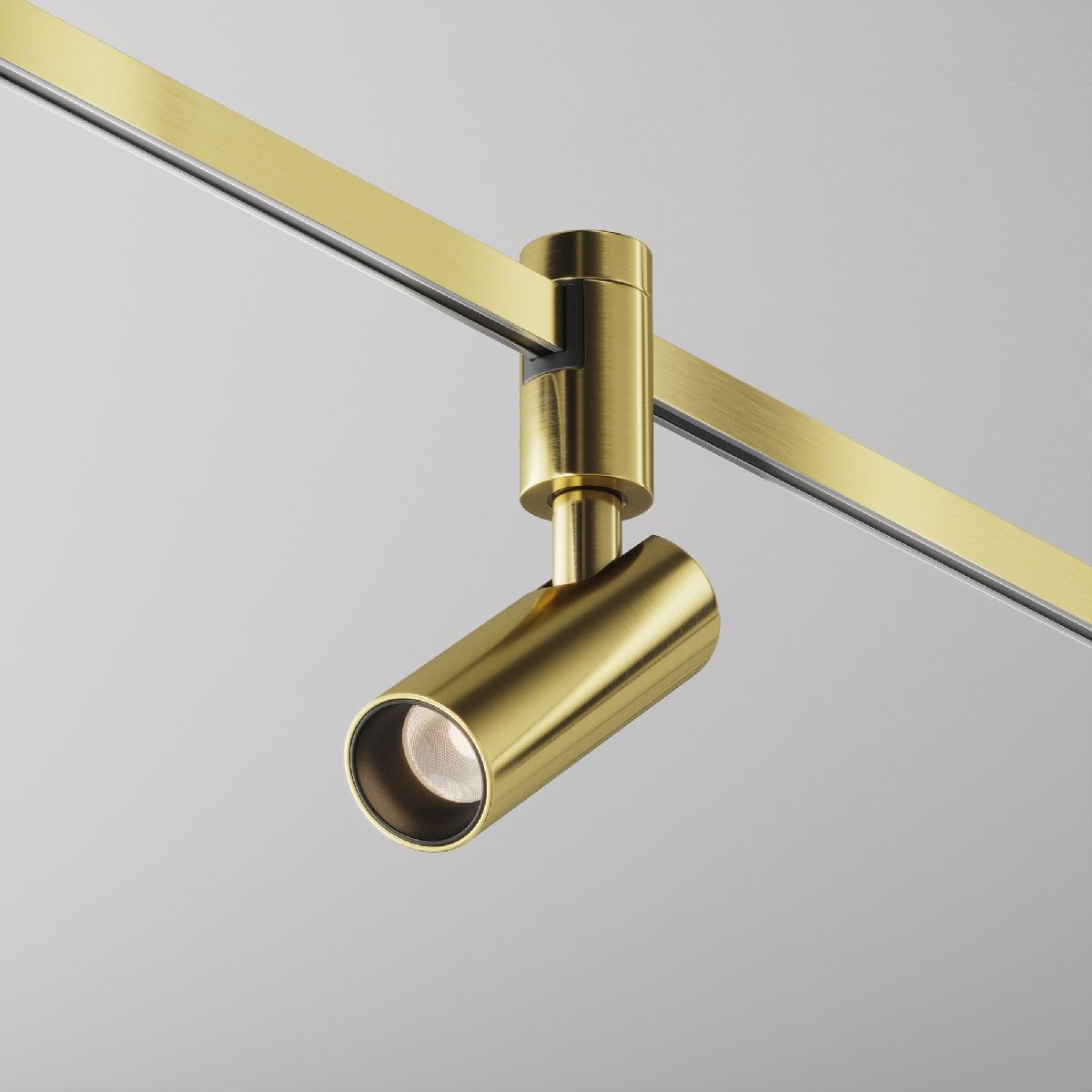 Трековый магнитный светильник Maytoni Focus TR144-1-5W3K-W-BS